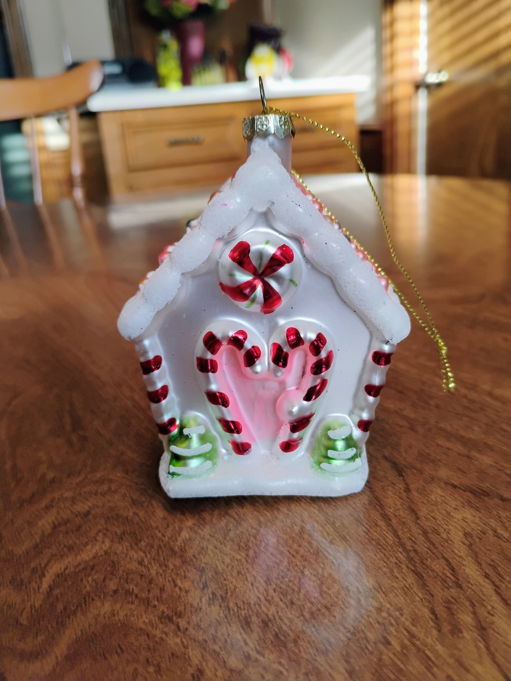 Target Wonder Shop Mercury Glass Gingerbread House Christmas Tree Ornament